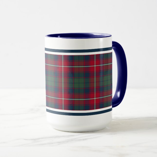 Tasse Robertson Clan Tartan (Devant droit)