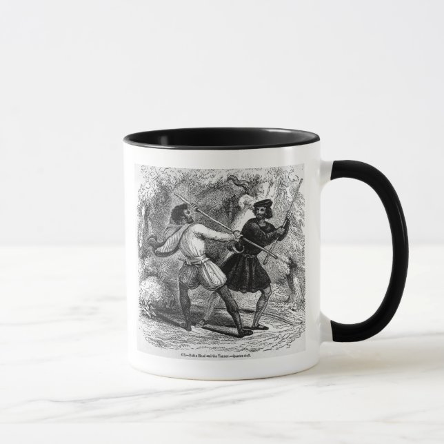 Tasse Robin Hood et Tanner avec des Quart-personnels (Droite)