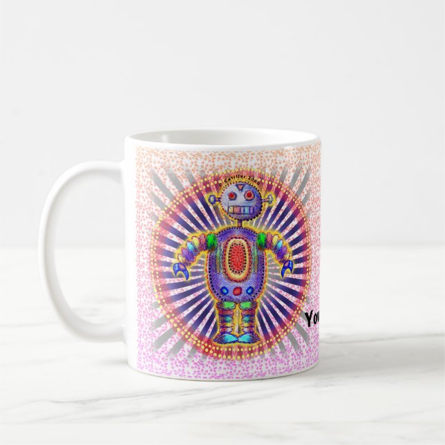 Tasse Robot Arc-en-ciel (Gauche)