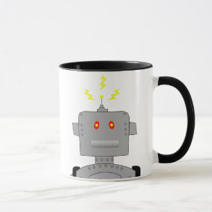 Tasse robot confus