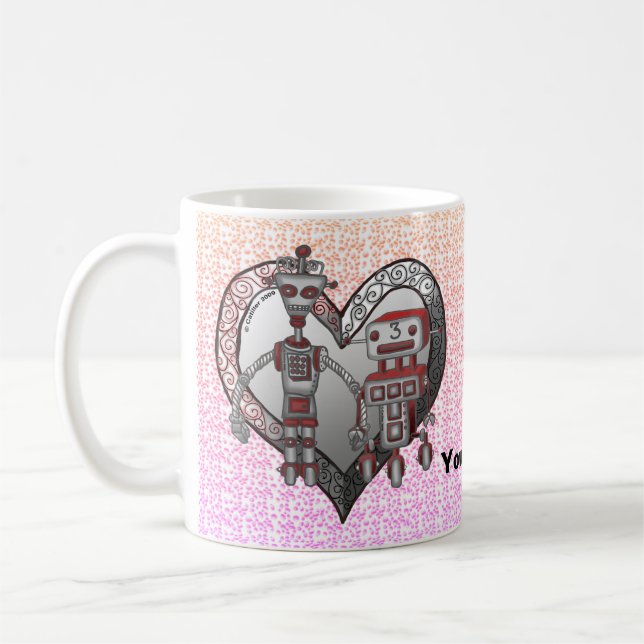 Tasse Robot Love  (Gauche)