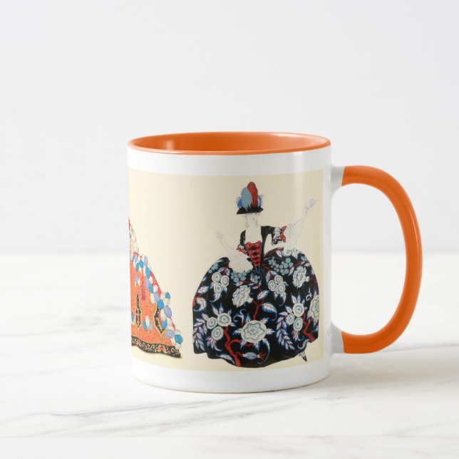 TASSE ROCOCO LADIE BEAUTY, MODE COSTUME DESIGNER (Droite)