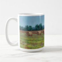 Tasse ronde de balles de foin par Mandy Roeing