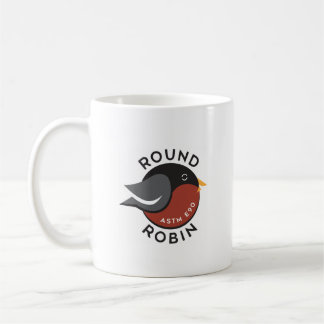 Tasse ronde Robin - blanc