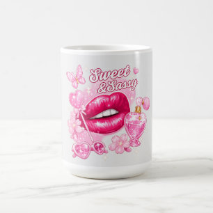 Tasse Rose Coquette Sweet & Sassy