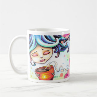 Tasse rose de bruit