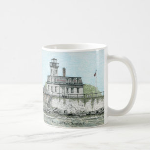 TASSE ROSE DE CLASSIQUE DE NEWPORT RI DE LUMIÈRE