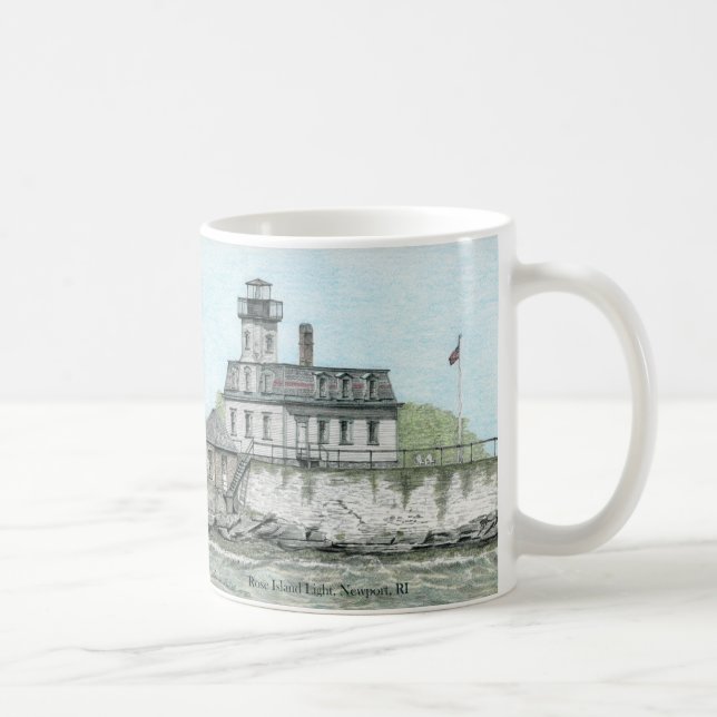 TASSE ROSE DE CLASSIQUE DE NEWPORT RI DE LUMIÈRE (Droite)