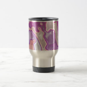Tasse rose de voyage de Camo