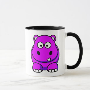 Tasse Rose d'hippopotame