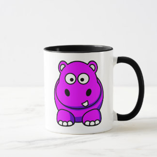 Tasse Rose d'hippopotame