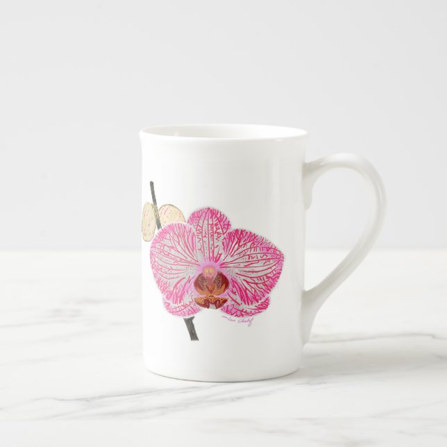 Tasse rose d'orchidée (Droite)