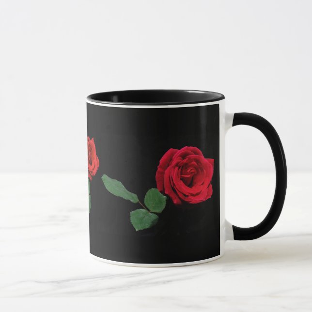 Tasse Rose rouge (Droite)