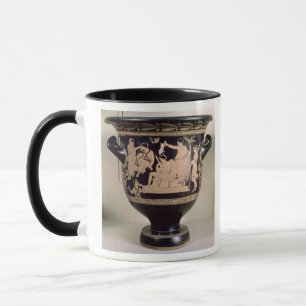 Tasse Rouge-chiffre krater de grenier dépeignant Oreste