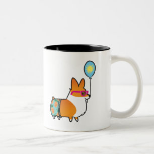 Tasse rouge   CorgiThings d'amusement d'été de