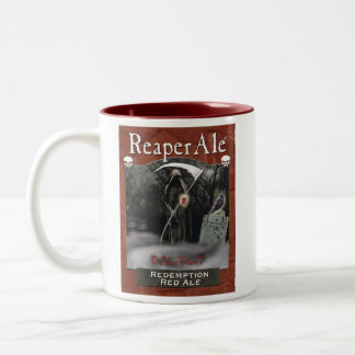 Tasse rouge de bière anglaise de rachat