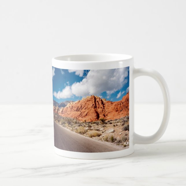Tasse rouge de canyon de roche (Droite)