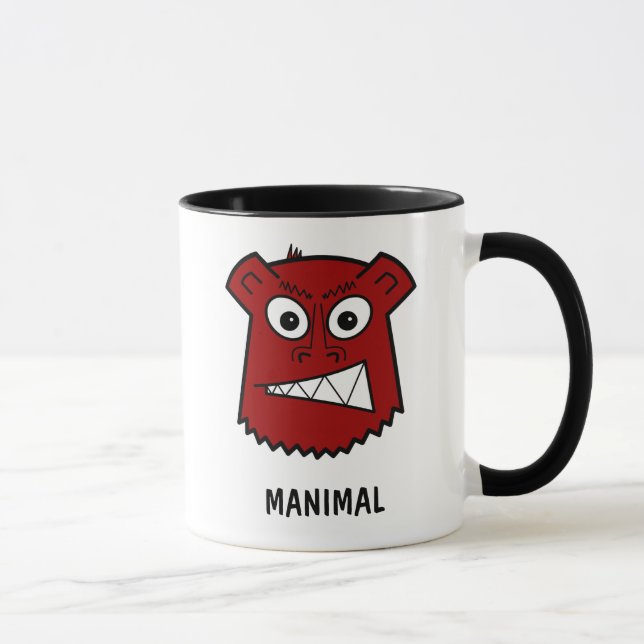 Tasse Rouge de Manimal (Droite)