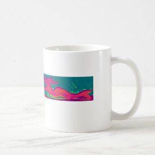 tasse rouge de sirène