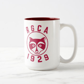 Tasse rouge du logo 15oz de RGCA