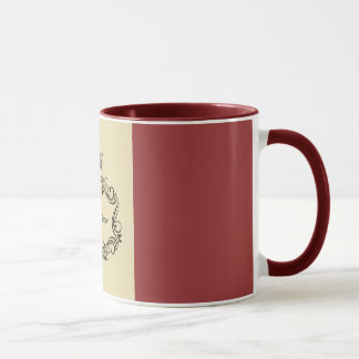 Tasse royale de nom de famille