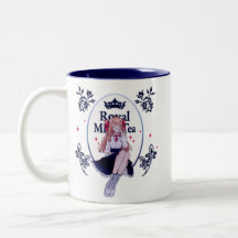 Tasse royale de thé de lait