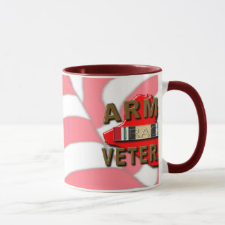 Tasse Ruban de service de vétéran de l'Irak, ARMÉE