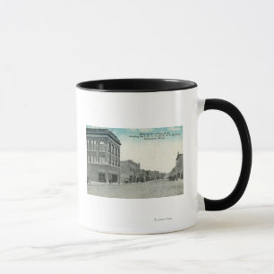 Tasse Rue principale regardant WestLewiston, la TA