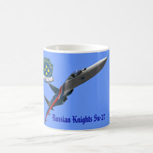 Tasse russe de chevaliers
