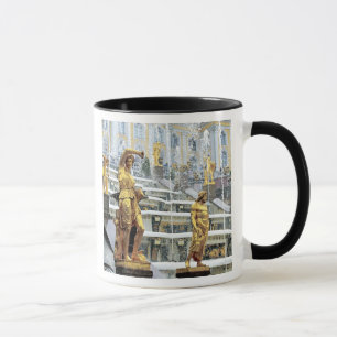 Tasse Russie, Saint-Pétersbourg, Peterhof, Samson et