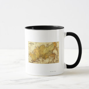 Tasse RussieCarte panoramiqueRussie