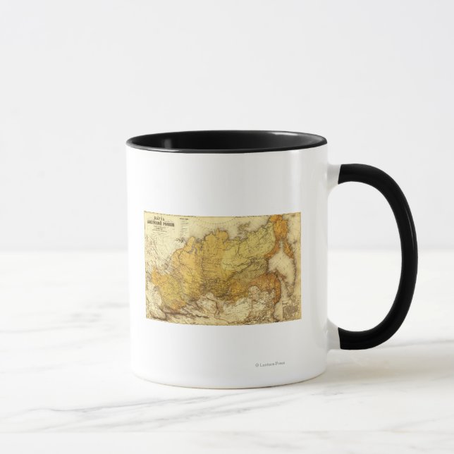 Tasse RussieCarte panoramiqueRussie (Droite)