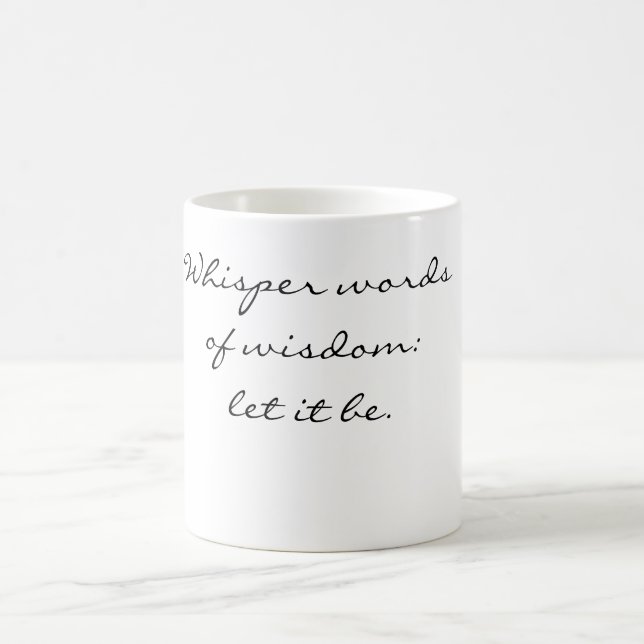 Tasse - sagesse chuchotée (Centre)