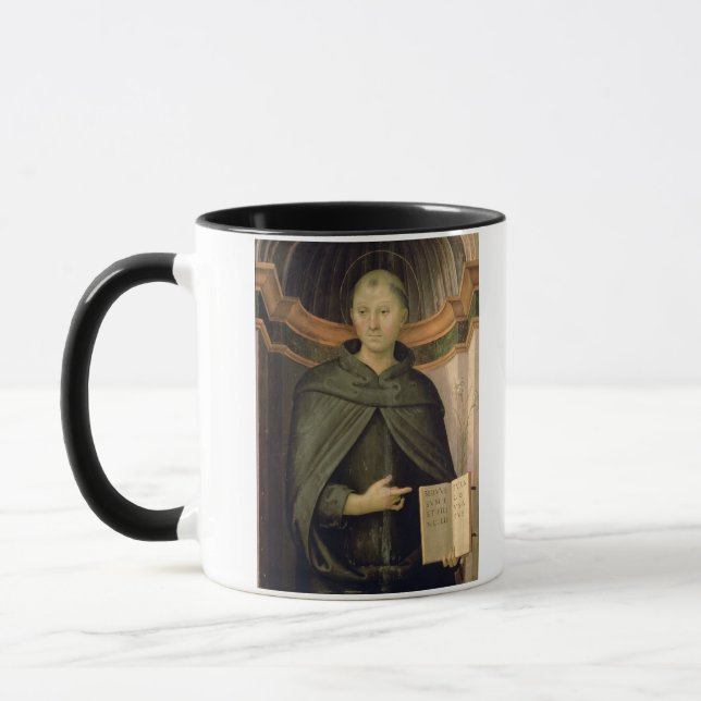 Tasse Saint-Nicolas de Tolentino (panneau) (Gauche)