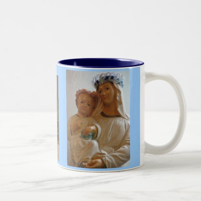 Tasse sainte de mère et d'enfant (Droit)