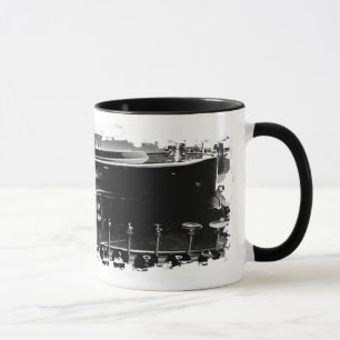 Tasse sale de machine à écrire