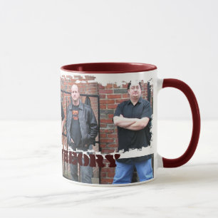 Tasse sale de sonnerie de frontière - customisée