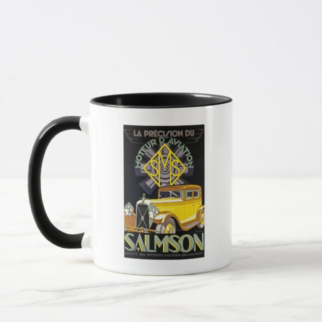 Tasse Salmson Autombiles - aviation de Moteur D (Gauche)
