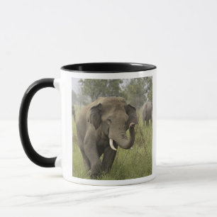 Tasse Salutation de l'éléphant asiatique indien