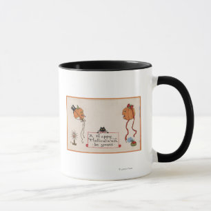 Tasse Salutation HalloweenMr. & Mme Jack-O-Lantern