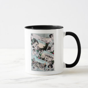 Tasse Salutations de avec vues PittoresquesSelma, CA