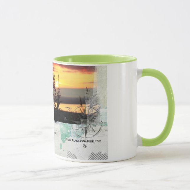 Tasse Salutations de Eagle River, Alaska (Droite)