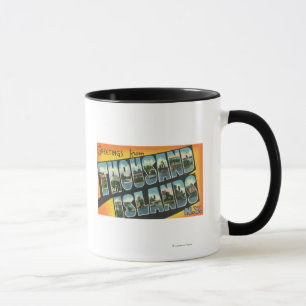 Tasse Salutations de Mille Îles, New York