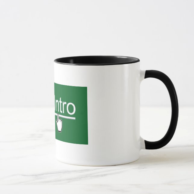Tasse Salutations géniales (Droite)
