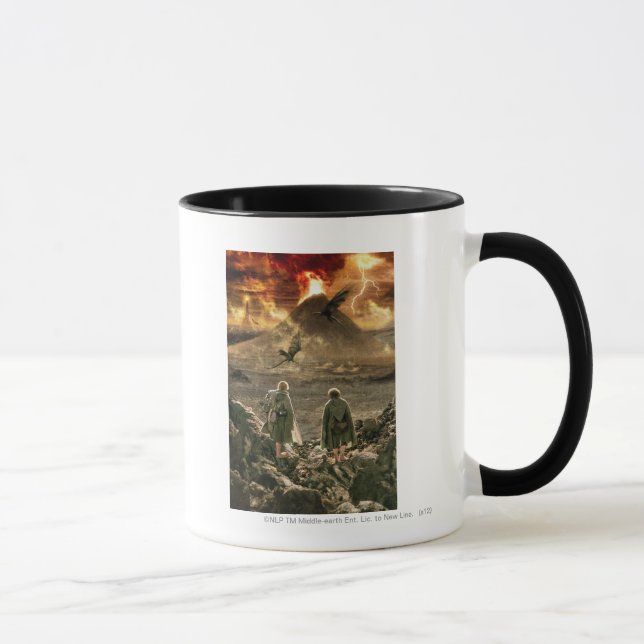 Tasse Sam et FRODO™ approchent le mont Doom (Droite)