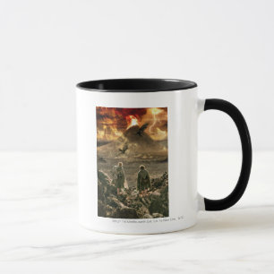 Tasse Sam et sort malheureux de approche de bâti de