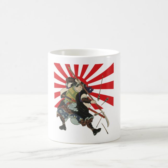 Tasse samouraï de drapeau (Centre)