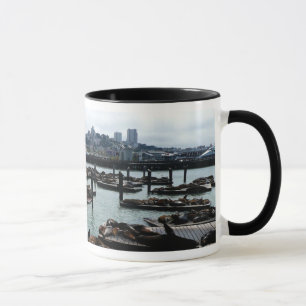 Tasse San Francisco et Pier 39 Sea Lions City Skyline