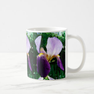 Tasse sauvage de photo d'iris