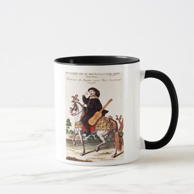 Tasse Scaramouche à cheval (Droite)